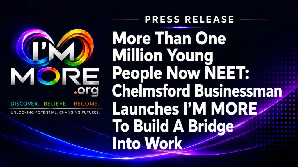 I'M MORE initiative helping young people who are NEET build confidence, gain skills and access education, training and employment opportunities.
