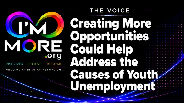 Creating More Opportunities Could Help Address the Causes of Youth Unemployment – I'M MORE feature image exploring how opportunity, practical skills and employment support can help more young people into work.
